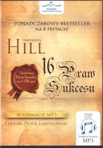 Okładka książki 16 Praw sukcesu. Audiobook (8CD)