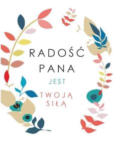 Opakowanie A Kartka składana - Radość Pana ST