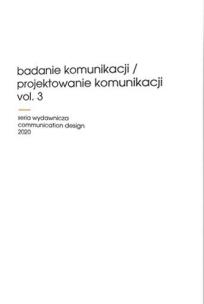 Okładka książki Badanie komunikacji/Projektowanie komunikacji