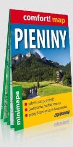 Okładka książki Comfort! map Pieniny 1:50 000 minimapa