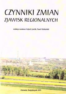 Okładka książki Czynniki zmian zjawisk regionalnych