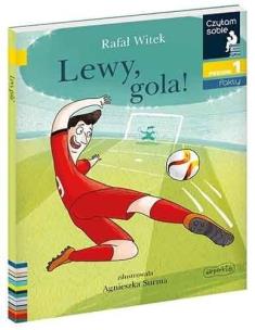 Okładka książki Czytam sobie - Lewy. Gola!