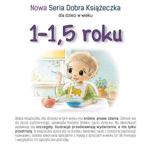 Okładka książki Dobra książeczka 1-1,5 roku
