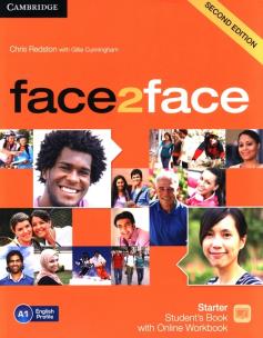 Okładka książki face2face Starter Student's Book with Online Workbook