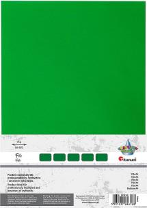 Opakowanie Filc arkusz A4 10szt ciemnozielony