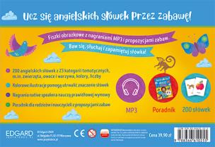 Okładka książki Fiszki. Angielski. Pierwsze słowa dla przedszkolaka