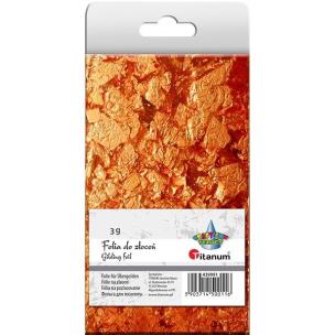 Opakowanie Folia do złoceń miedziana w płatkach 3g