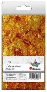 Opakowanie Folia do złoceń złota w płatkach 3g