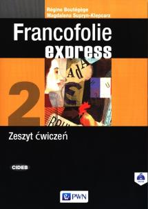Okładka książki Francofolie express 2 Zeszyt ćwiczeń.