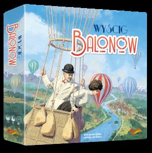 Gra Wyścig balonów. Wydawca: Foxgames. Multiszop.pl Opakowanie Gra Wyścig balonów