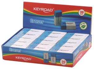 Opakowanie Gumka Keyroad wielofunkcyjna niebiesko-biała 1 sztuka