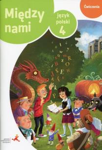 Okładka książki J.Polski SP 4 Między Nami ćw. wersja B w.2017 GWO