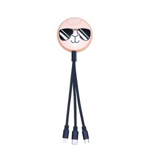 Opakowanie Kabel Zwierzątka 3 w 1 Lama