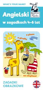 Okładka książki Kapitan Nauka. Angielski 4-6 lat