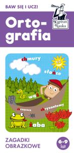 Okładka książki Kapitan nauka. Ortografia 6-9 lat