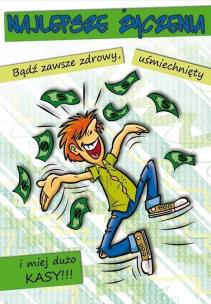 Opakowanie Karnet Comic B6 + koperta wzór nr 15