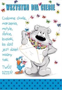 Opakowanie Karnet Happy B6 + koperta wzór nr 18