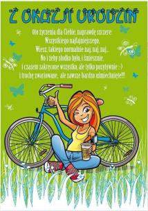 Opakowanie Karnet Young B6 + koperta wzór nr 21 Urodziny