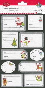 Opakowanie Karnety samoprzylepne Boże Narodzenie 40szt