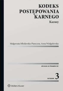 Okładka książki Kodeks postępowania karnego Kazusy