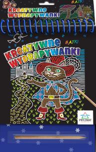 Okładka książki Kreatywne wydrapywanki. Bajki