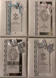 Opakowanie Książeczka ręcznie zdobiona A5 Chrzest Mix wzorów