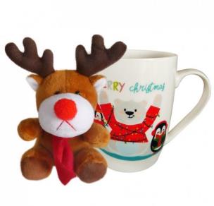 Opakowanie Kubek świąteczny z maskotką 380 ml