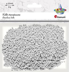 Opakowanie Kulki styropianowe 8g białe