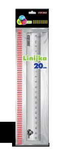 Opakowanie Linijka aluminiowa 20cm
