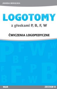Okładka książki Logotomy z głoskami P,B,F,W