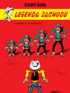 Lucky Luke T.70 Legenda Zachodu. Autor: Patrick Nordmann. Multiszop.pl Okładka książki Lucky Luke T.70 Legenda Zachodu