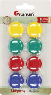 Opakowanie Magnesy do tablic 27mm 8szt