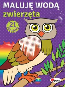 Okładka książki Maluję wodą, zwierzęta (wydanie 2020)