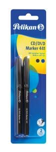 Opakowanie Marker Pelikan CD/DVD 441 2 szt blister