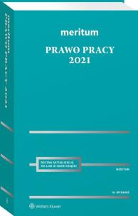 Okładka książki MERITUM Prawo pracy 2021