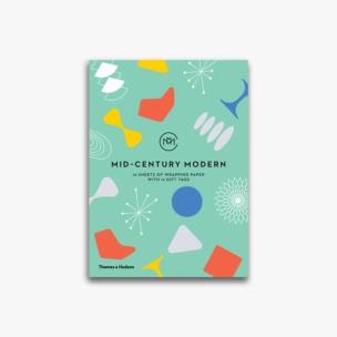 Opakowanie Mid-Century Modern Gift Wrapping Paper Book