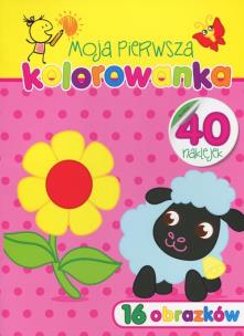 Okładka książki Moja pierwsza kolorowanka