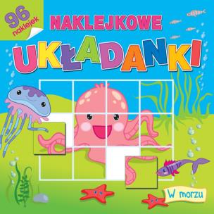 Okładka książki Naklejkowe układanki. W morzu