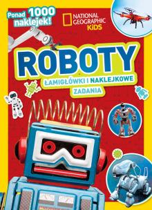Okładka książki National Geographic Kids. Roboty