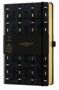Opakowanie Notatnik 13x21cm linia Castelli Gold Rice