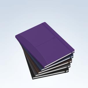 Okładka książki Notatnik Oxford Signature B5 80k linia ciemne kolory