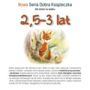 Okładka książki Nowa Seria Dobra Książeczka 2,5-3 lat