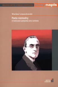 Okładka książki Nowy napis Poeta niemodny