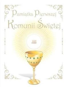 Okładka książki Pamiątka Pierwszej Komunii Świętej