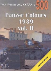 Okładka książki Panzer Colours 1939 vol. II. Tank Power 500