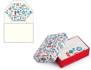 Opakowanie Papeteria Box z przykrywką BSC 498 ROSSI