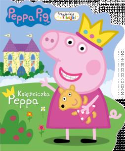 Okładka książki Peppa Pig. Przyjaciele z bajki. Księżniczka Peppa.