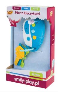 Opakowanie Pilot z kluczykami niebieski