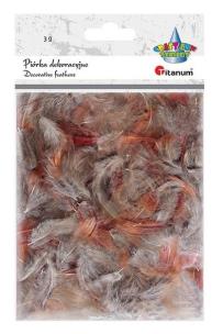 Opakowanie Piórka półpuch 3g szaro rude