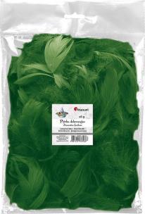 Opakowanie Piórka puch 16g ciemnozielone